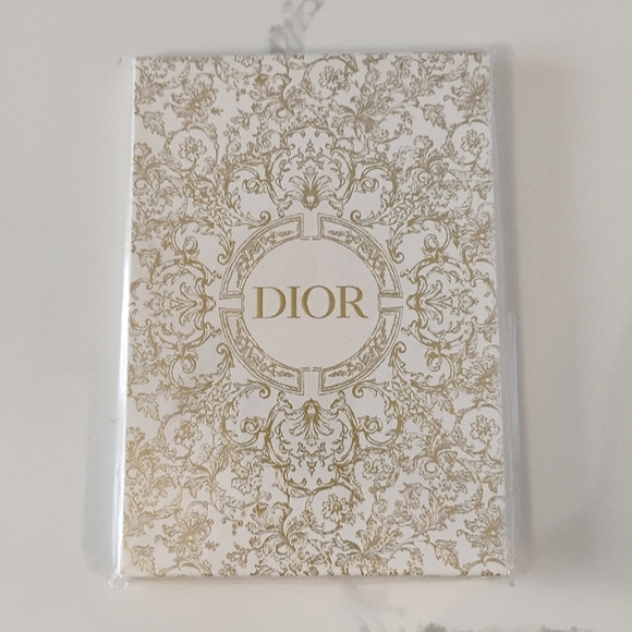 Dior Other - NEW Dior Journal - Gold/White, Unlined